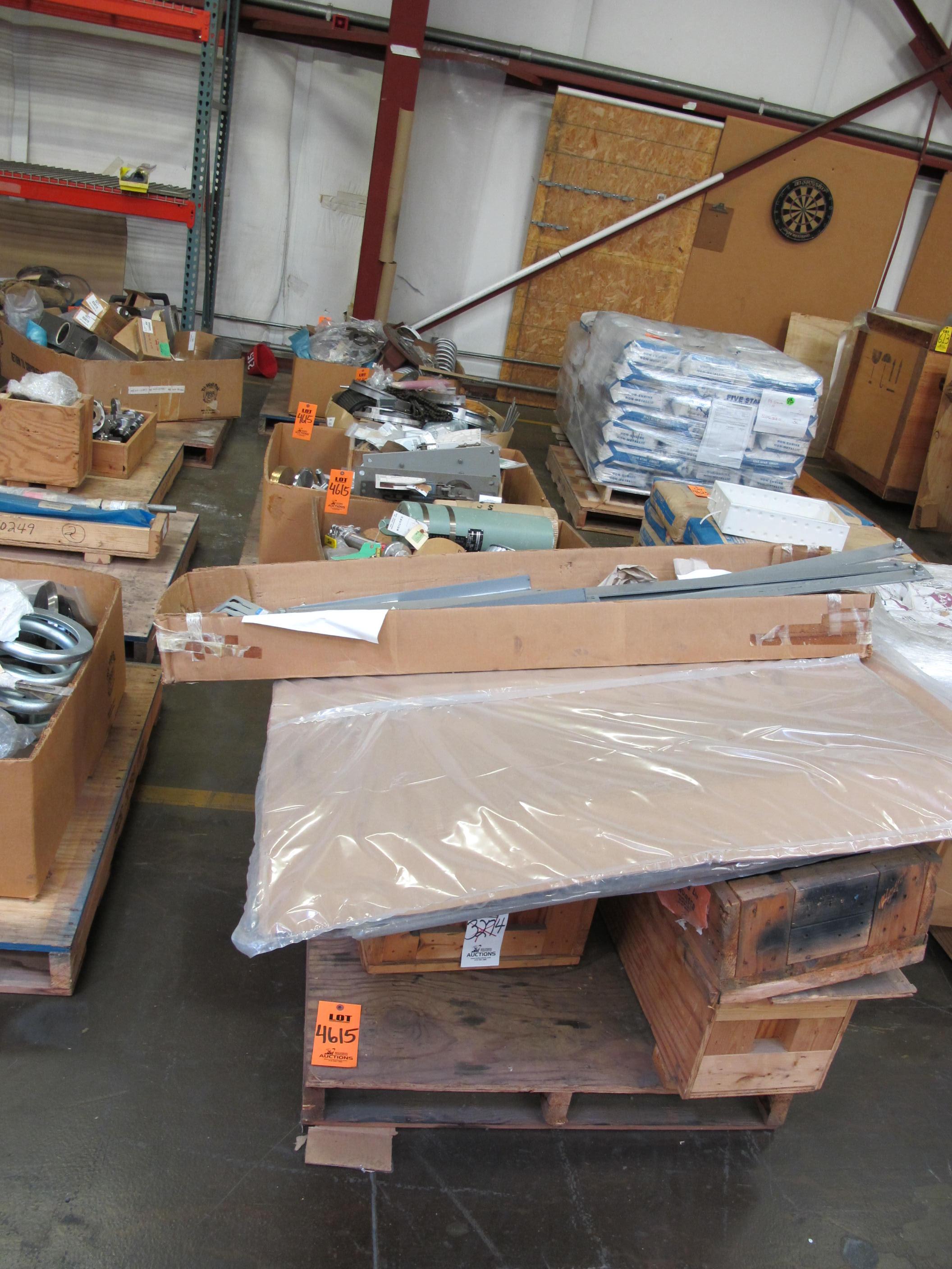 (5 PALLETS) CHECK OUT THIS SCRAP METAL! MUST SEE TO APPRECIATE! MISC STL AND METAL PARTS. LOADING & HANDLING FEE $30-4615